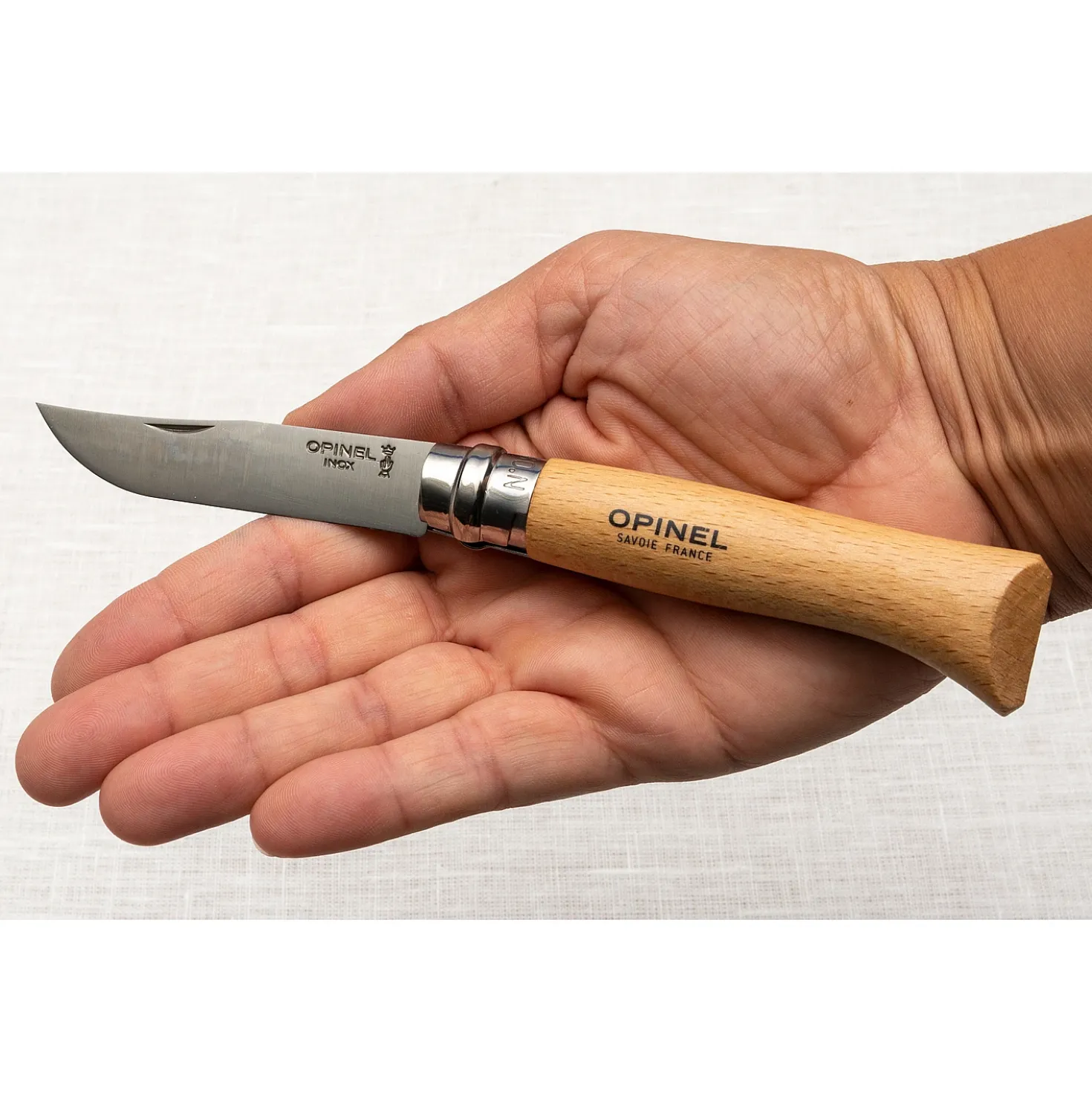 Opinel Zakmes no. 8 Roestvrij