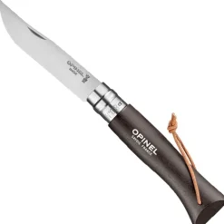 Opinel Zakmes no. 8 Roestvrij Donkerbruin