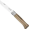 Opinel Zakmes no. 8 Roestvrij Gelamineerd Bruin Berkhout