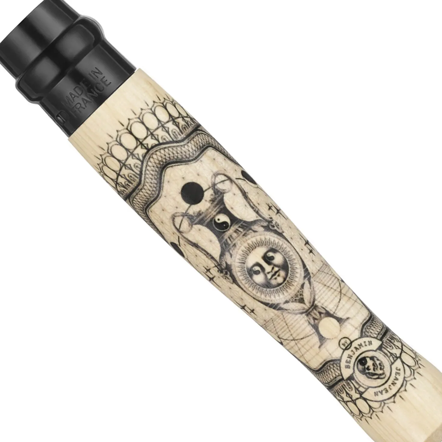 Opinel Zakmes no. 8 Roestvrij Limited Edition Cosmos Benjamin Jeanjean