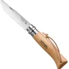 Opinel Zakmes no. 8 Roestvrij Met Leren Koord