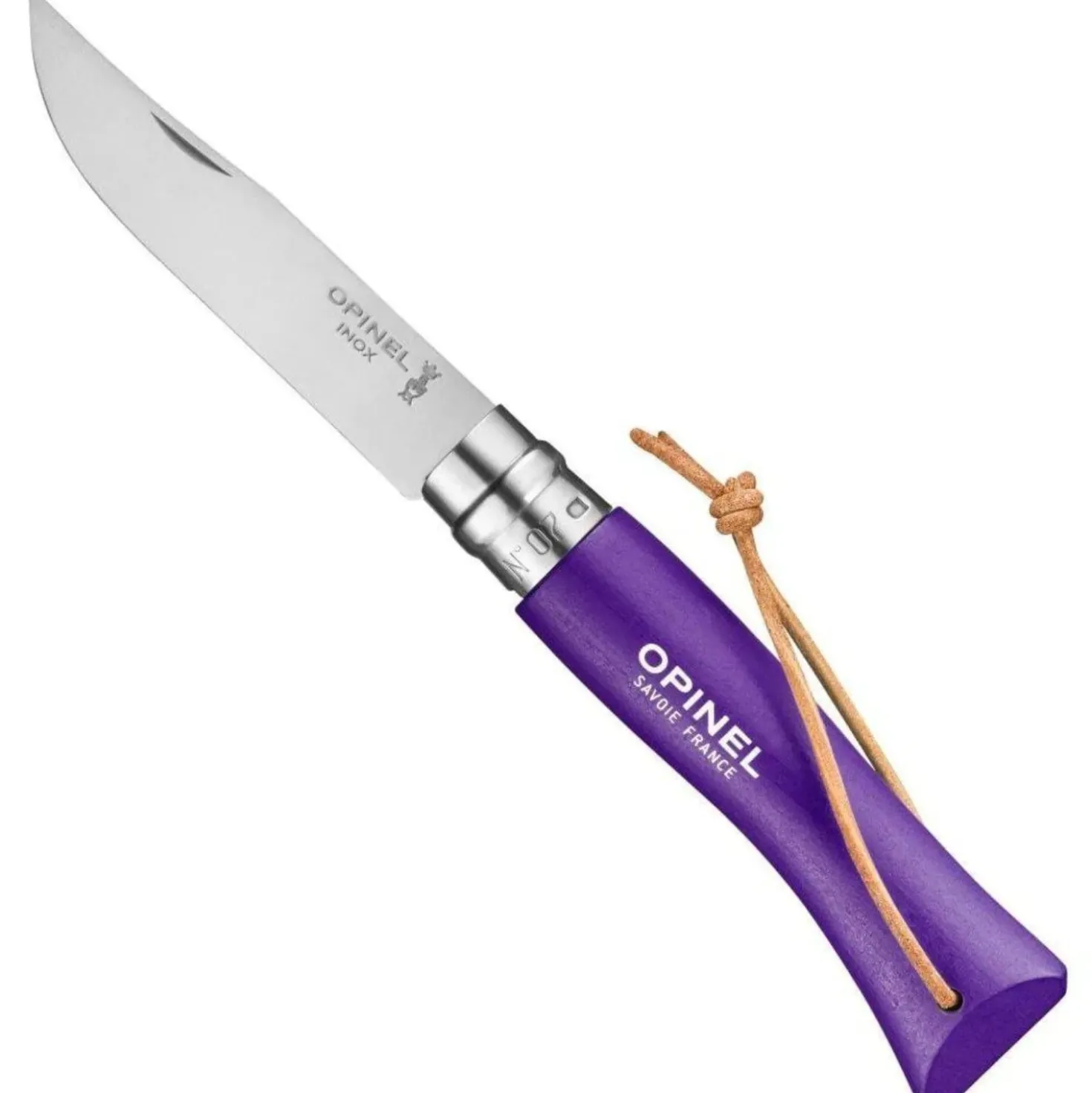 Opinel Zakmes no. 7 Roestvrij Paars