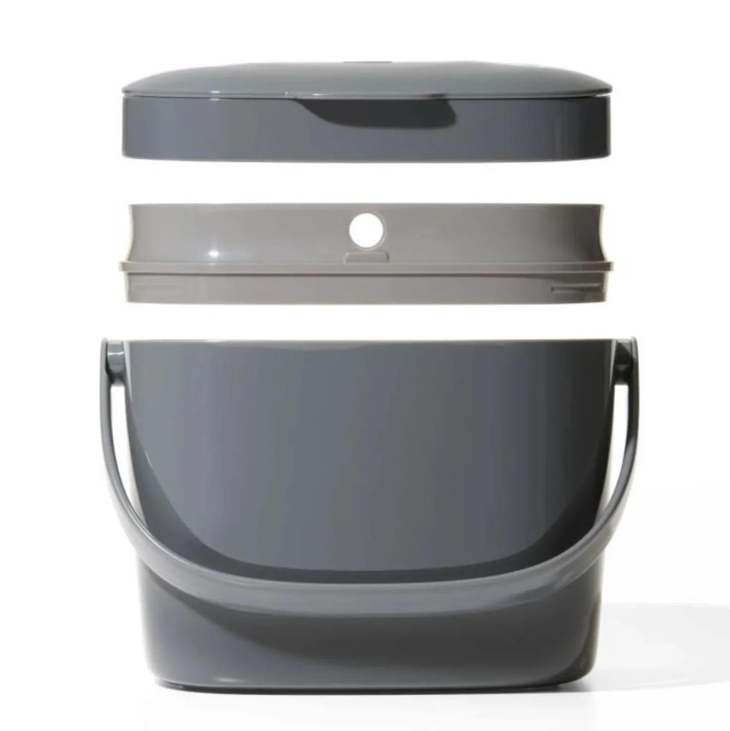 Oxo Afvalbakje Antraciet 6.5 Liter