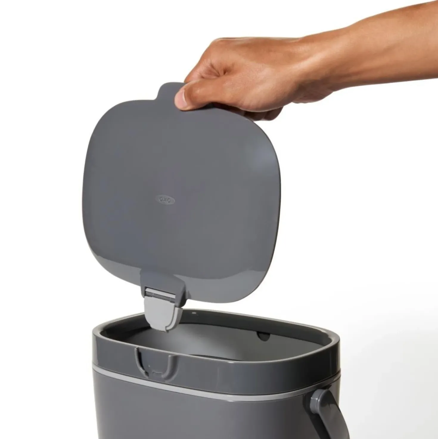 Oxo Afvalbakje Antraciet 6.5 Liter