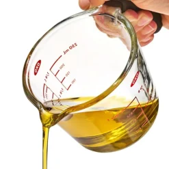 Oxo Maatbeker Met Deksel Glas 500 ml