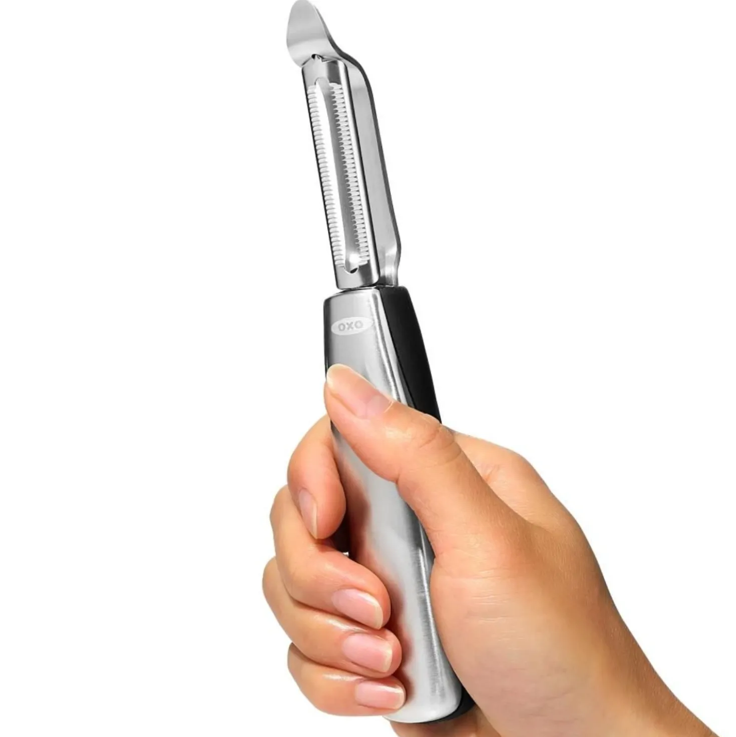 Oxo SteeL Dunschiller Met Gekarteld Mes