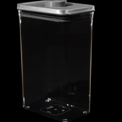 Oxo Voorraadbus Pop SteeL Container Rechthoek 2.6 Liter