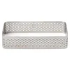 Patisse Garneerring Geperforeerd RVS Rechthoekig 10 x 6 cm