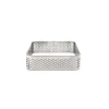 Patisse Garneerring Geperforeerd RVS Vierkant 7 cm