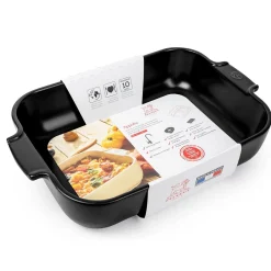 Peugeot Appolia Ovenschaal Rechthoek 36 cm Zwart