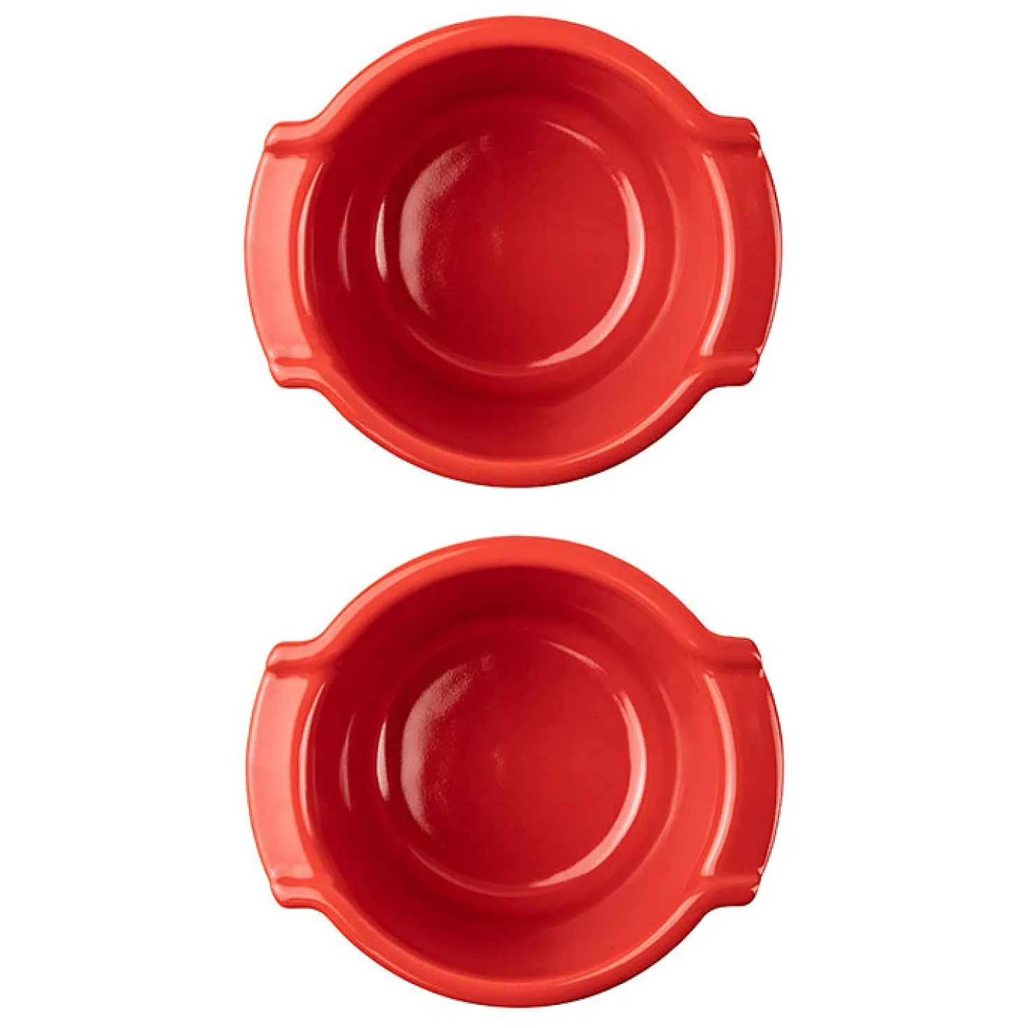 Peugeot Appolia Ovenschaaltjes Rood 11 cm (2 Stuks)