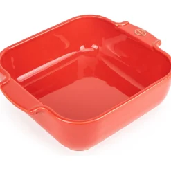 Peugeot Appolia Ovenschaal Vierkant 21 cm Rood