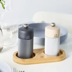 Peugeot Linea Peper & Zoutmolen Onderzetter Bamboe
