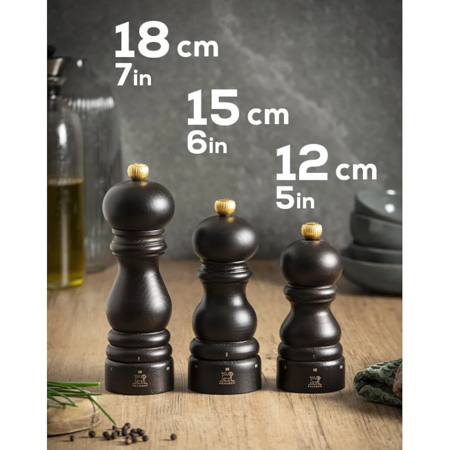 Peugeot Pepermolen Paris Chocolat U-select 15 cm