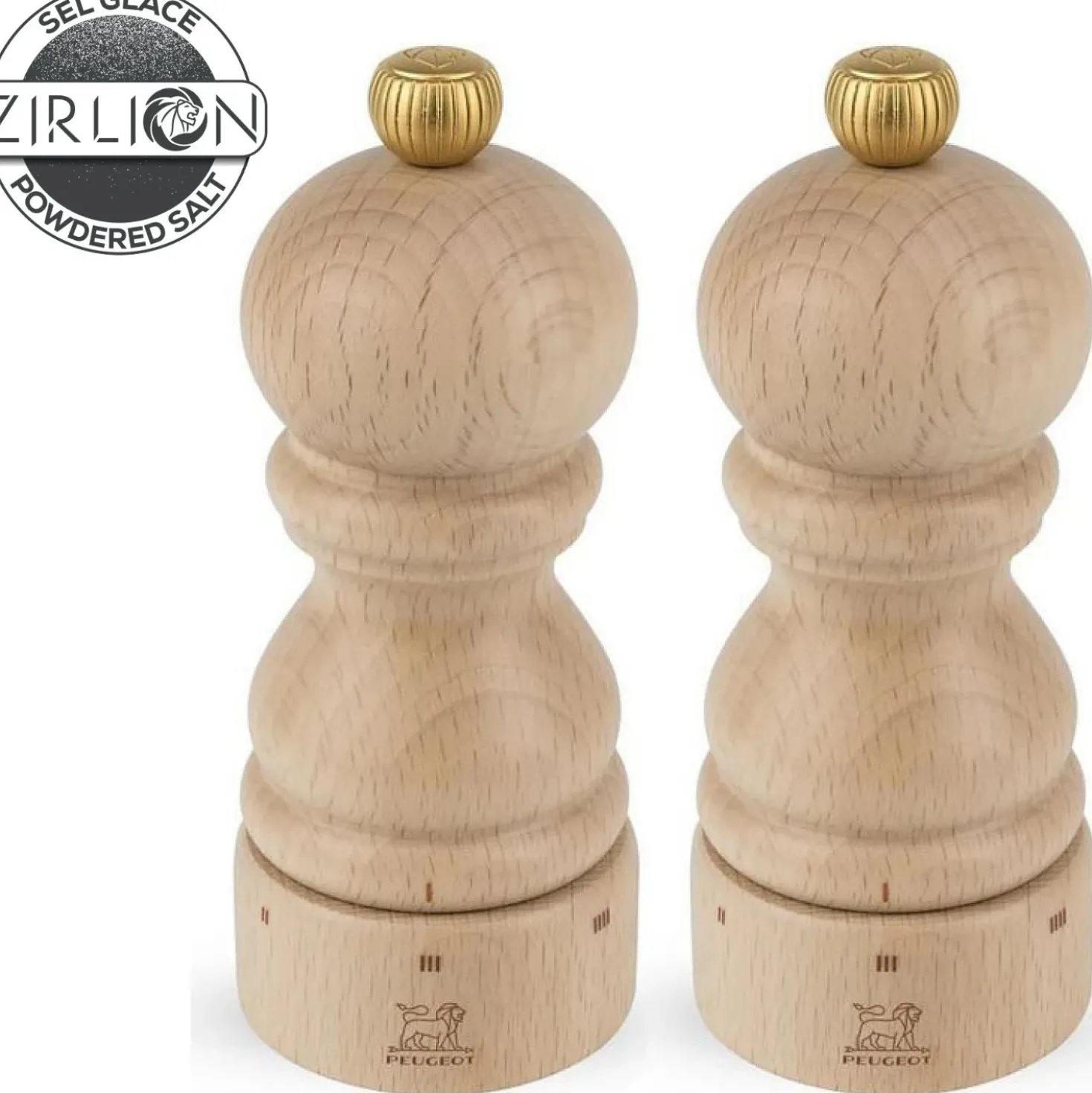 Peugeot Zout & Pepermolen Set Paris Naturel U-select 12 cm