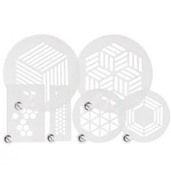 Plate-it Stencils Hexagon