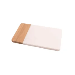 Point Virgule Marmer en Accaciahouten Serveerplank 28 x 17.5 cm