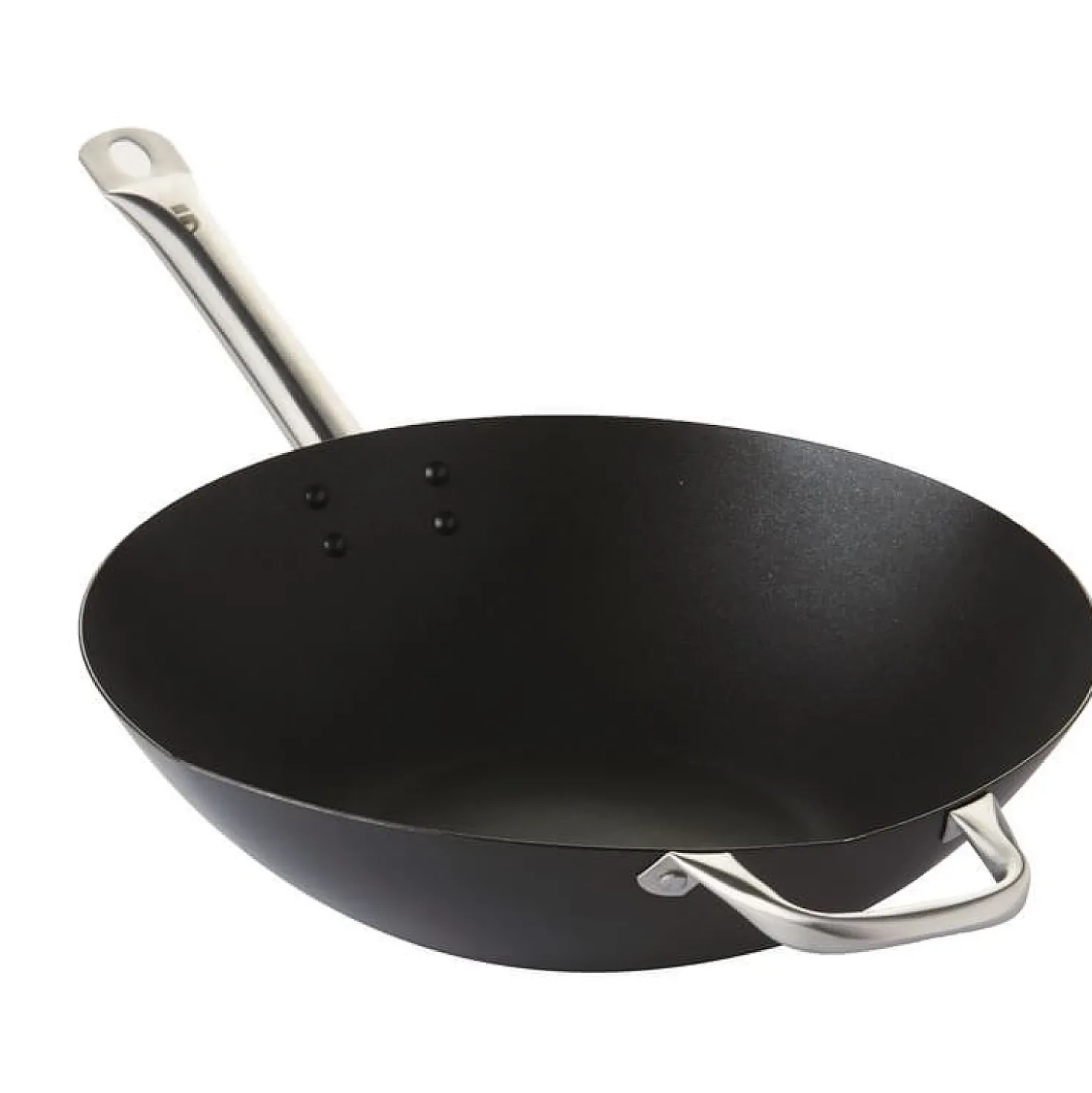 Point Virgule Wok Carbon Staal 36 cm