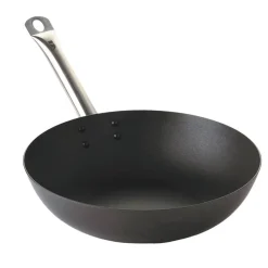 Point Virgule Wok Carbon Staal 30 cm