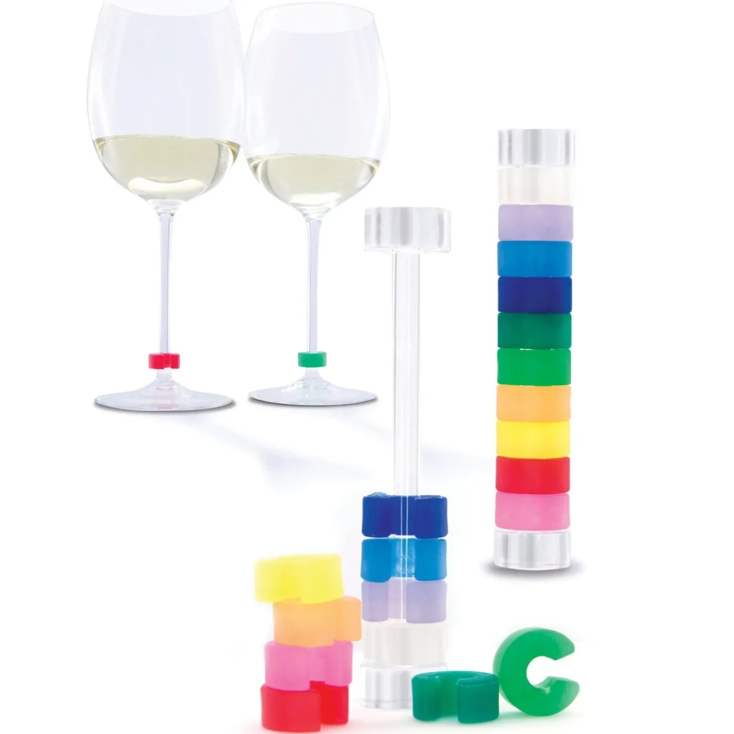 Pulltex Wijnglas Herkenner Identify (10 stuks)