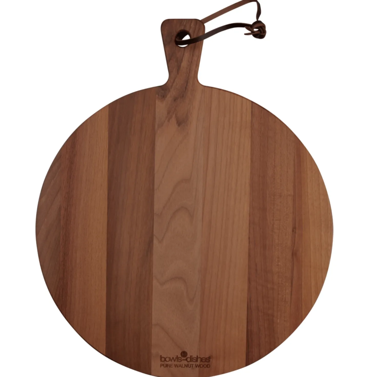 Puur Hout Ronde Serveerplank Walnoothout 30 cm