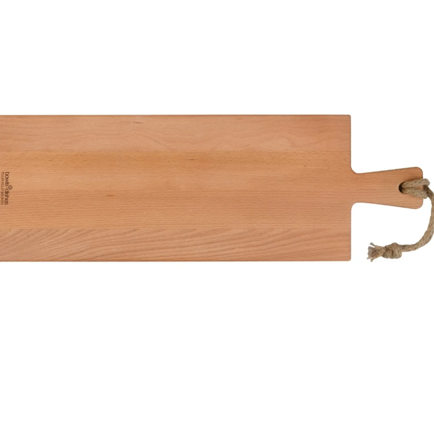 Puur Hout Serveerplank Beuken met Handvat (59 x 20 cm)