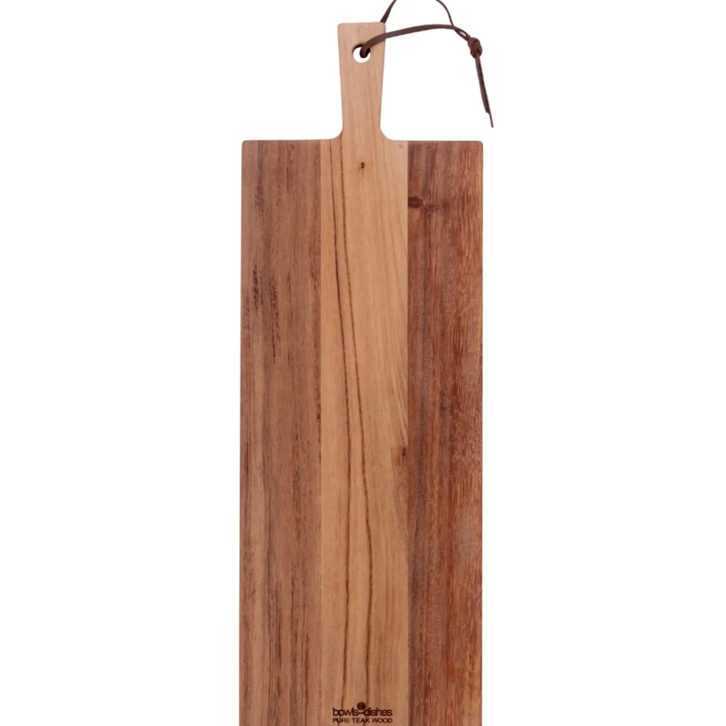 Puur Hout Serveerplank Teakhout met Handvat (59 x 20 cm)