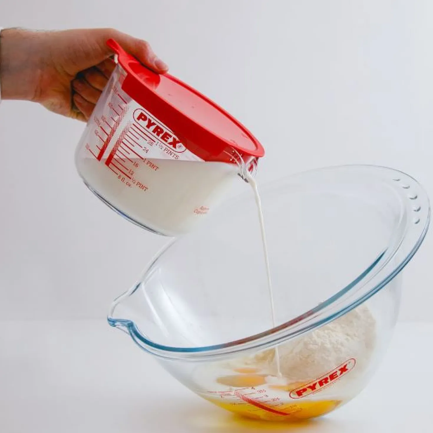 Pyrex Classic Maatbeker 1 Liter Met Deksel