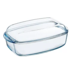 Pyrex Irresistible Braadslede Met Deksel 33 x 19 cm