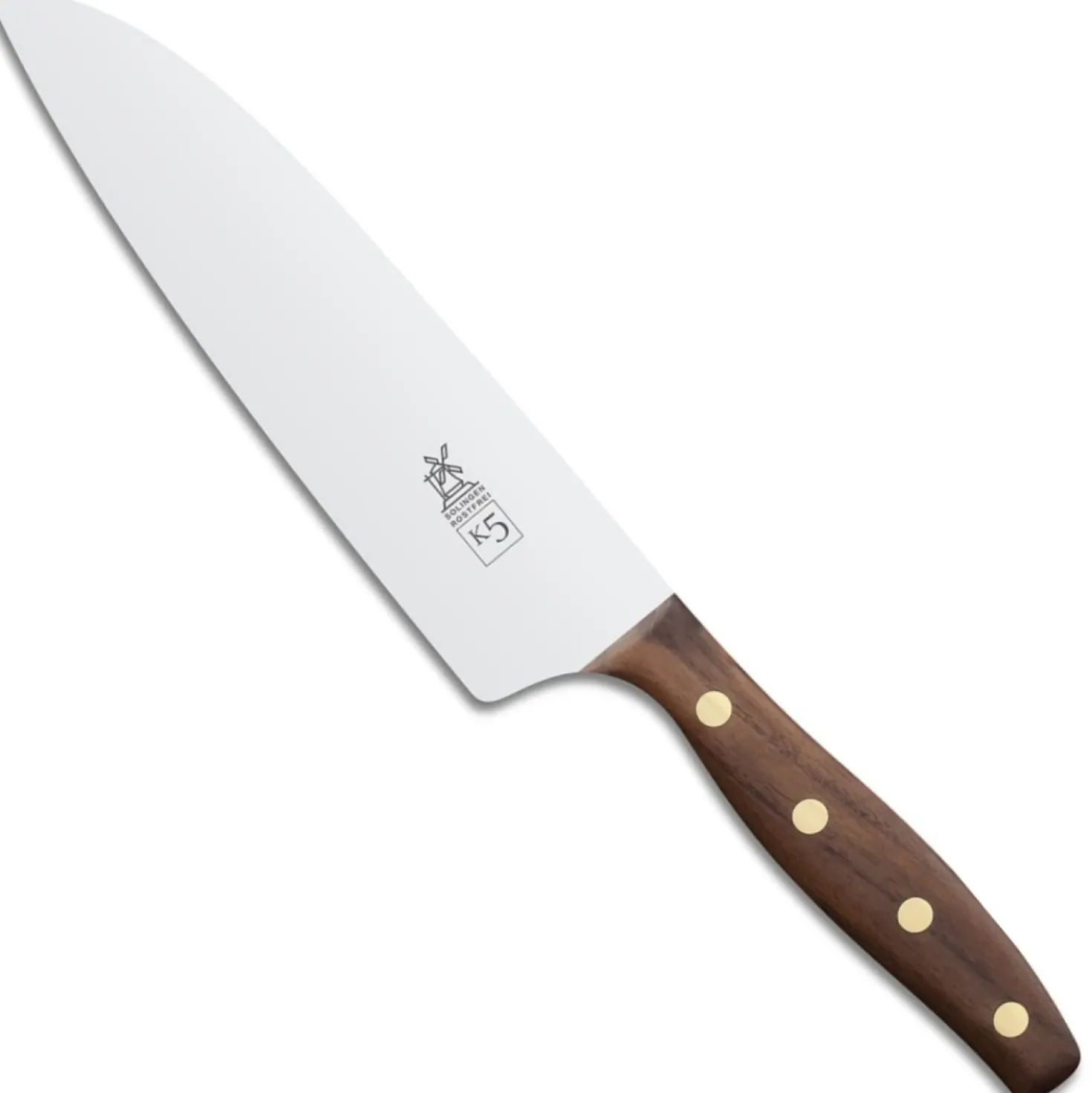 Robert Herder K5 Koksmes RVS Walnoot 17,5 cm