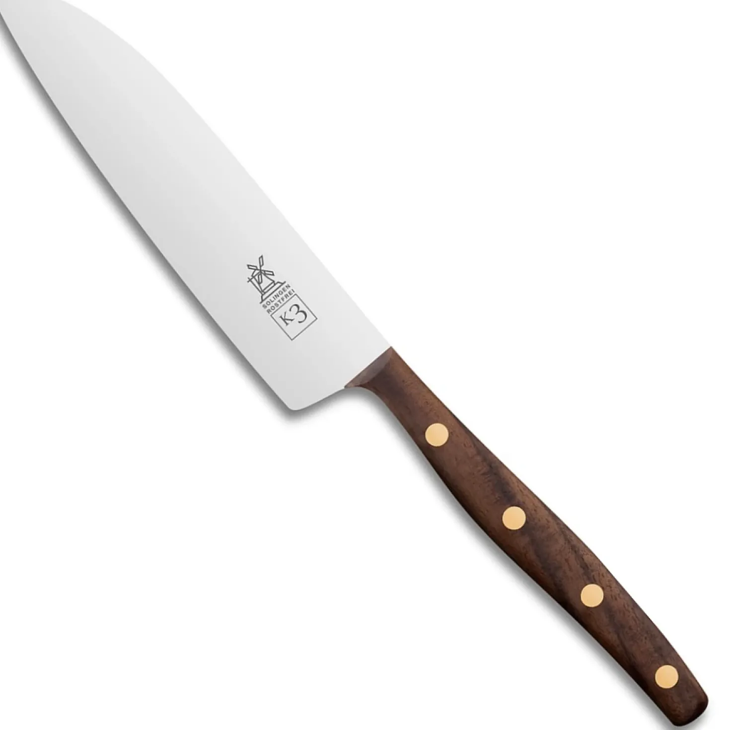 Robert Herder K3 Koksmes RVS Walnoot 12 cm