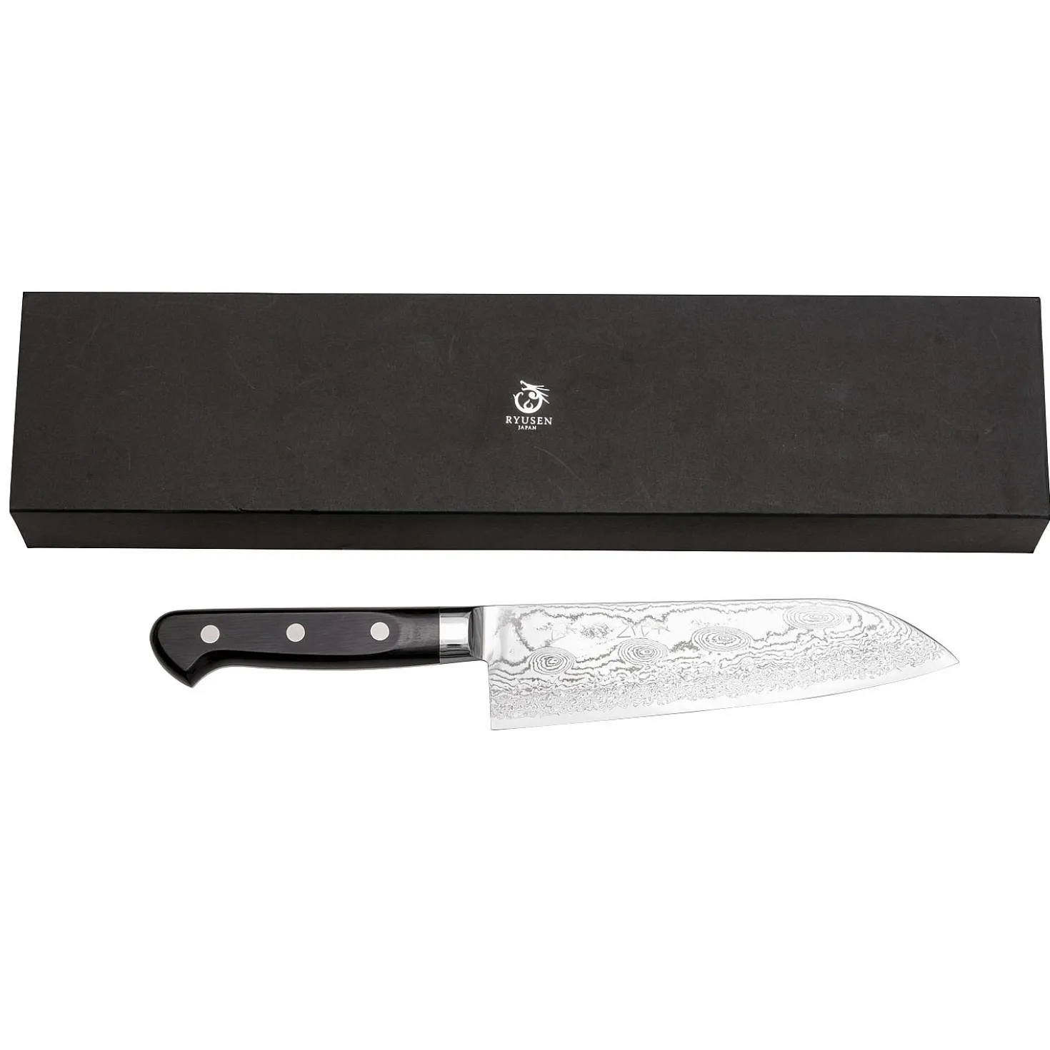 Ryusen Bonten Unryu Santoku 17 cm