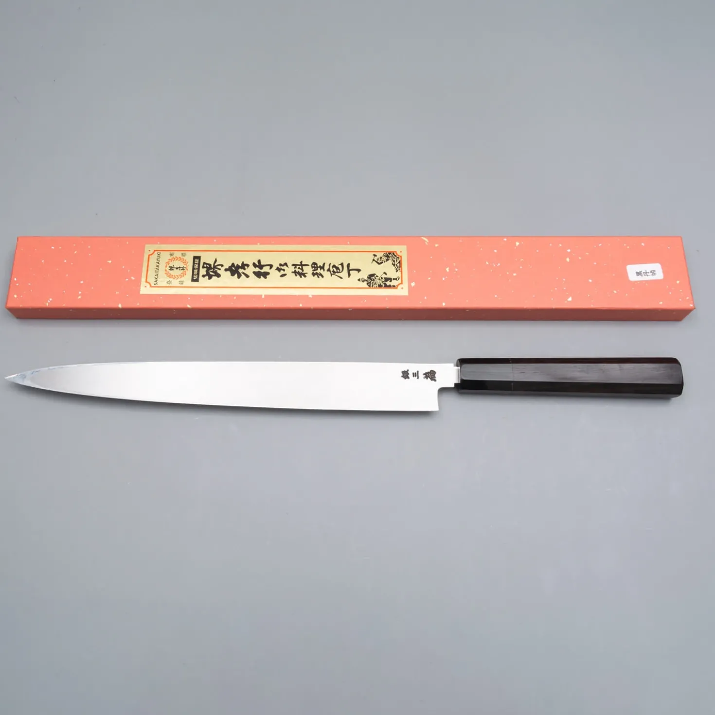 Sakai Takayuki GinSan Silver 3 Ebony Yanagiba 30 cm