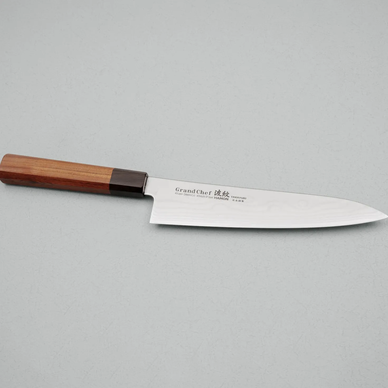 Sakai Takayuki Grand Chef Hamon Bohler SP Gyuto 21 cm