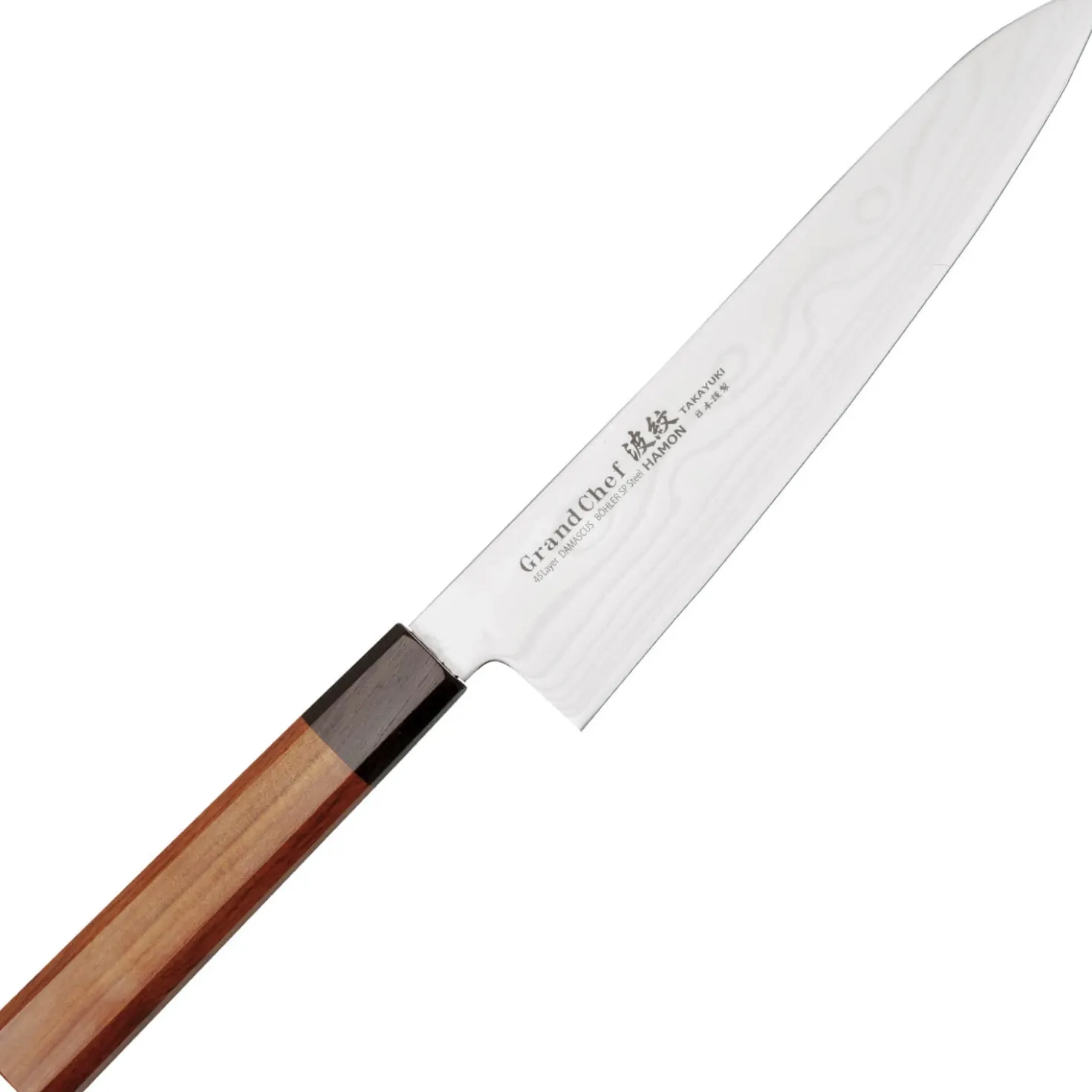 Sakai Takayuki Grand Chef Hamon Bohler SP Gyuto 21 cm
