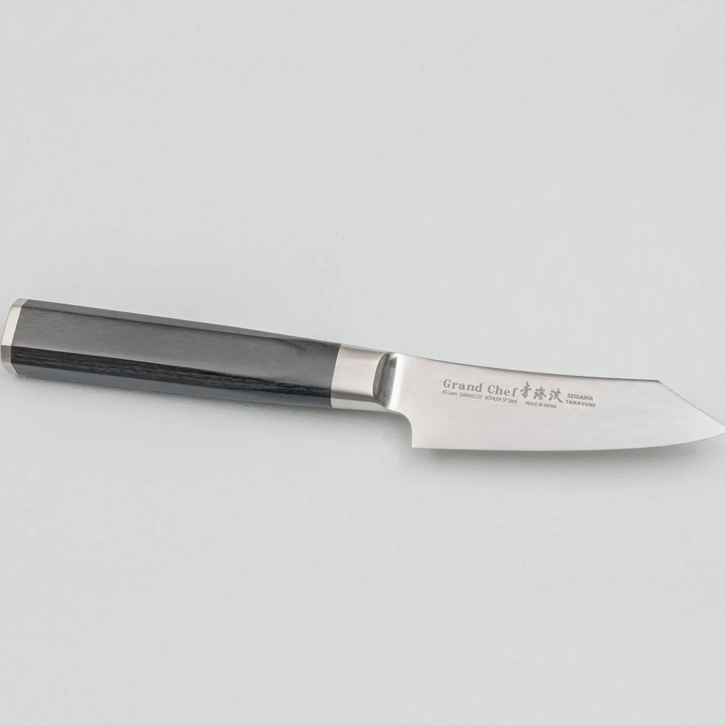 Sakai Takayuki Grand Chef Seigaiha Damascus Ktip Petty 8 cm