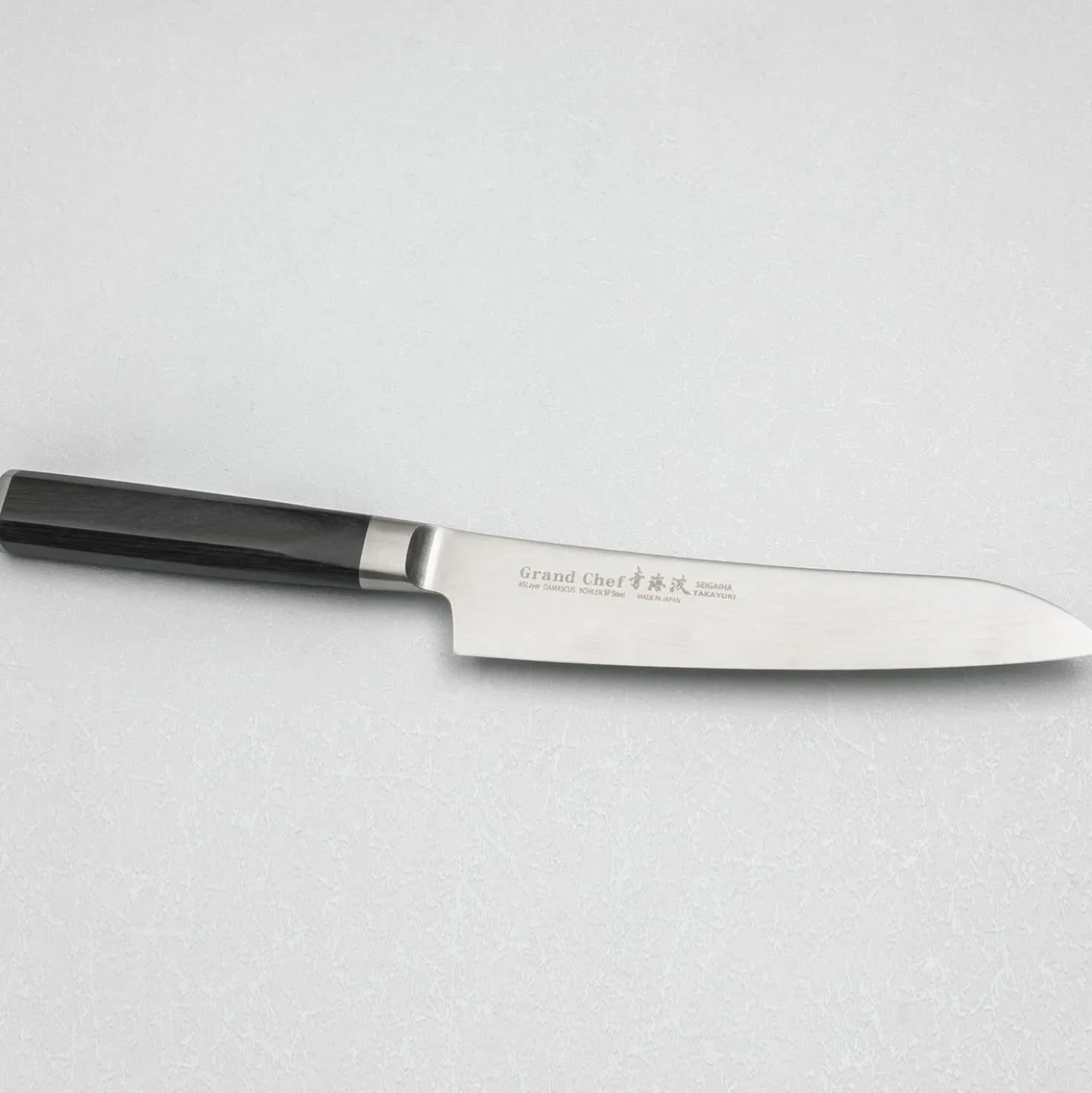 Sakai Takayuki Grand Chef Seigaiha Damascus Petty 15 cm