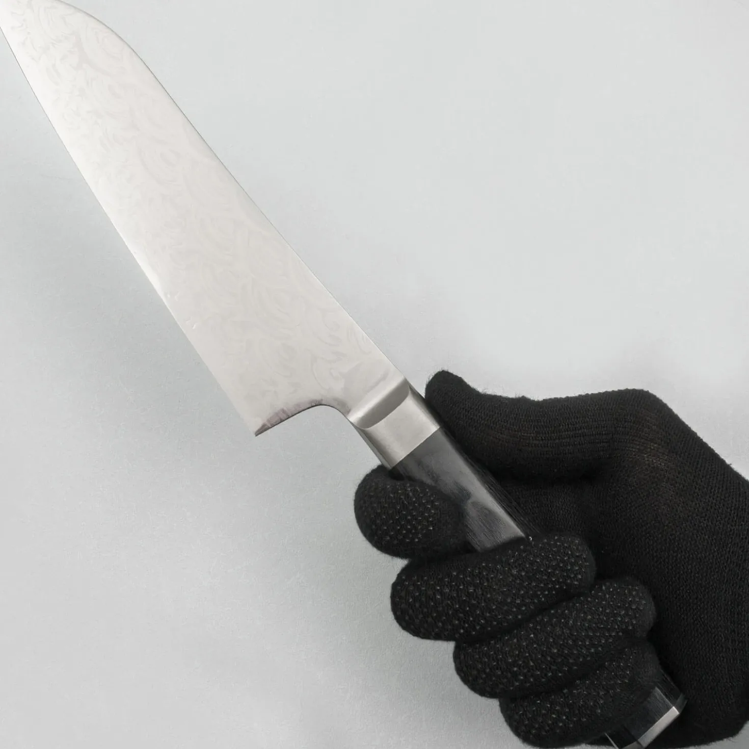 Sakai Takayuki Grand Chef Seigaiha Damascus Santoku 18 cm