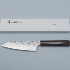 Sakai Takayuki 33 Layer Damascus Ebony Kengata 16 cm