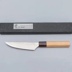 Sakai Takayuki 33 Layer Damascus Zelkova Steakmes