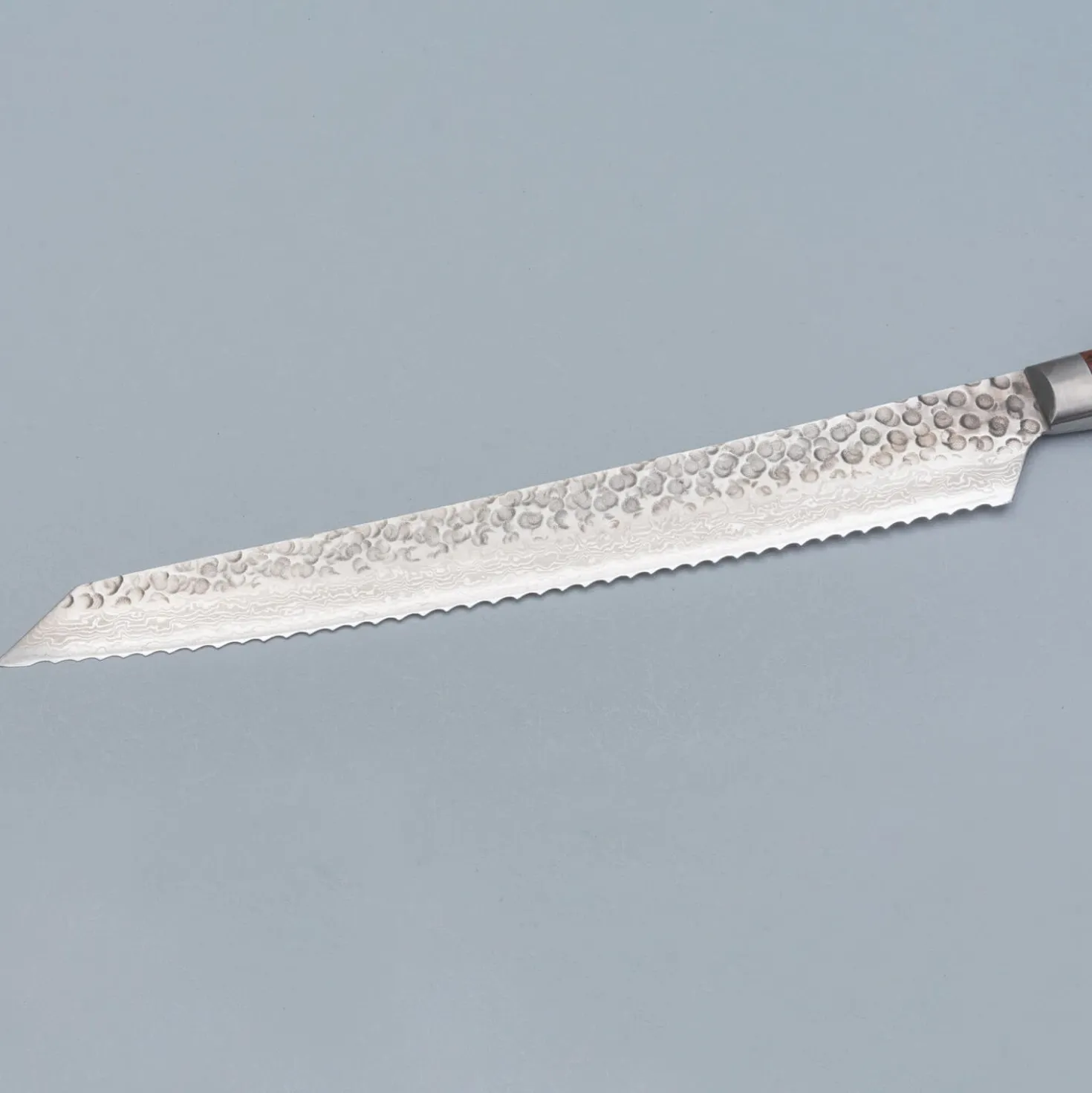 Sakai Takayuki 17 Layer Damascus Serrated Kiritsuke 30 cm