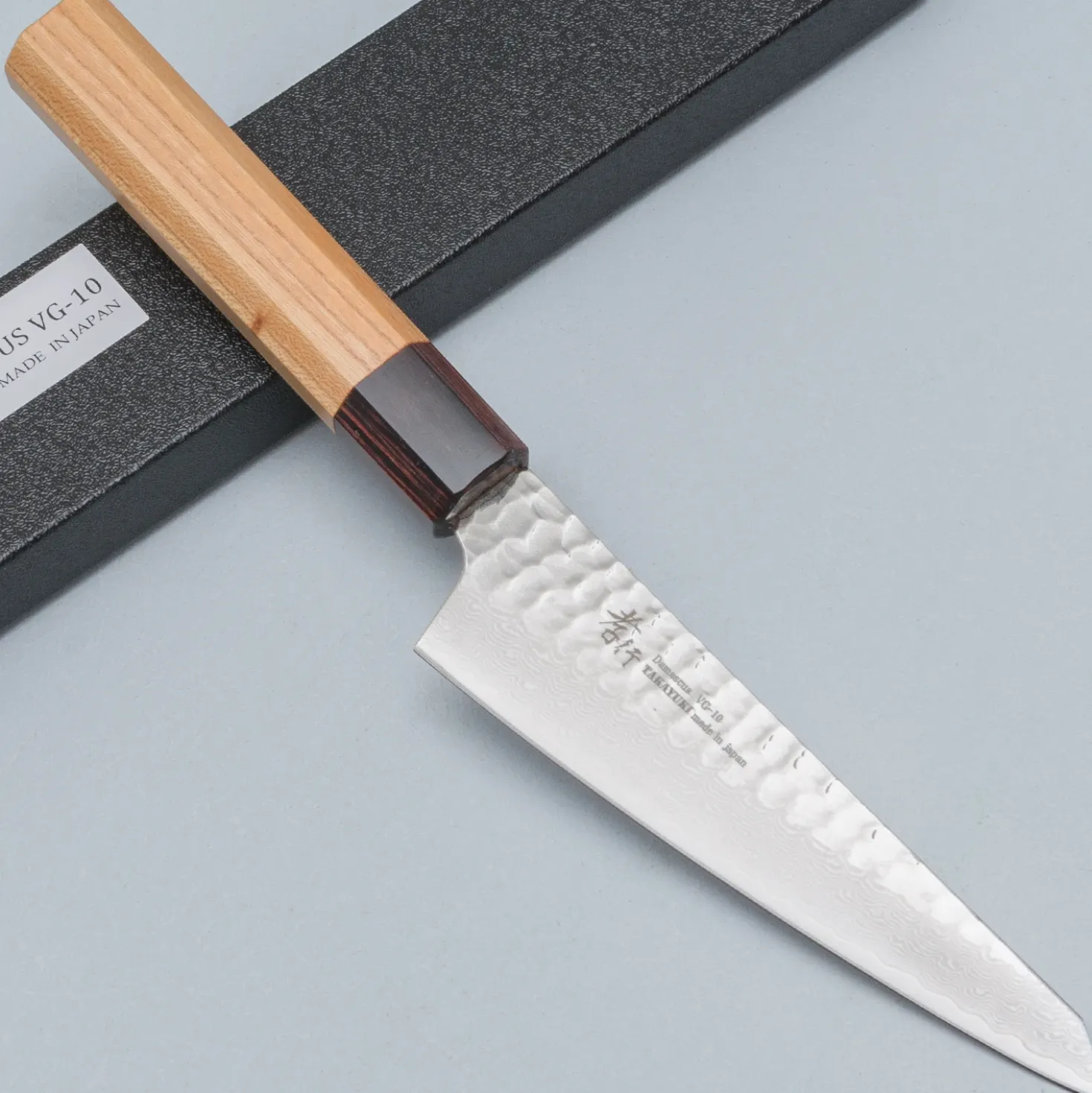 Sakai Takayuki 33 Layer Damascus Zelkova Honesuki 15 cm