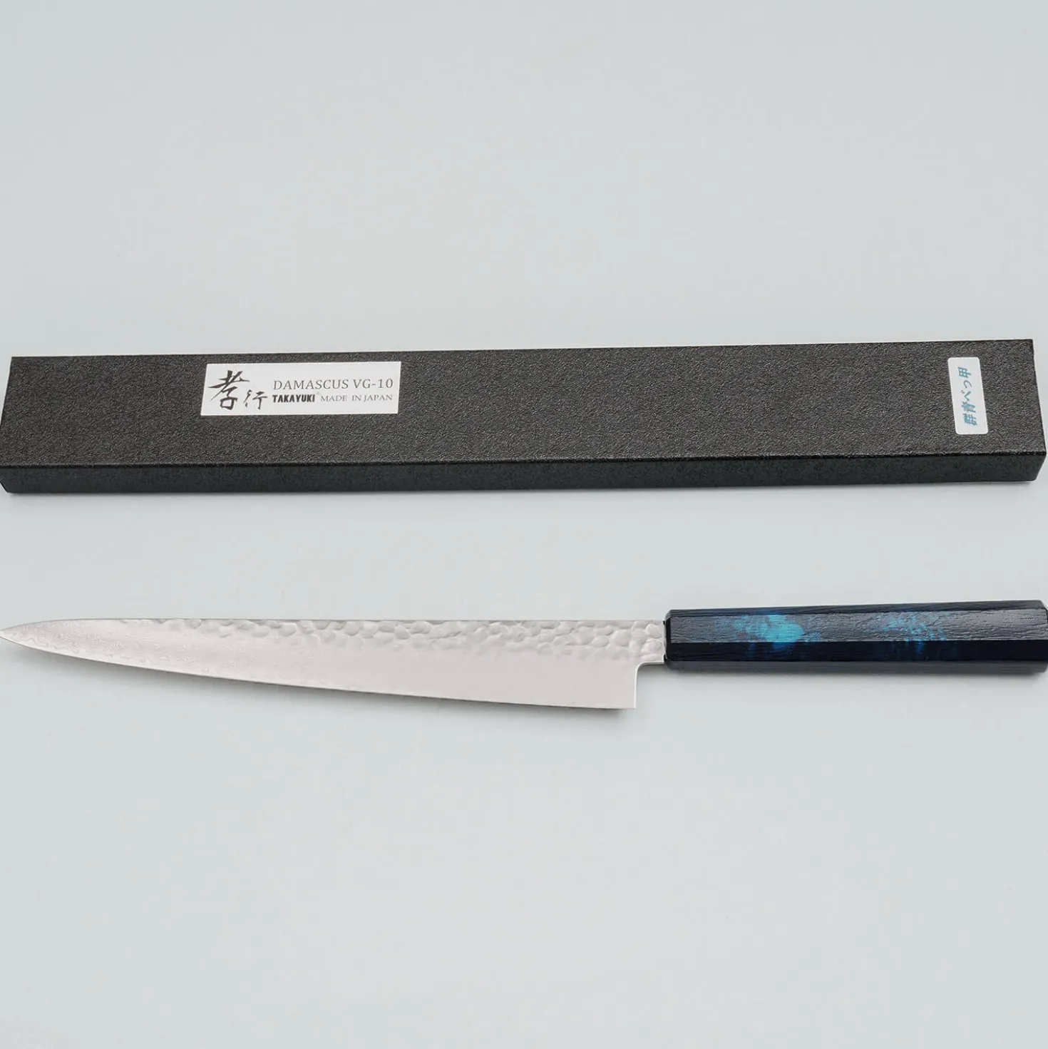 Sakai Takayuki 33 Layer Damascus Nanairo Sujihiki 24 cm