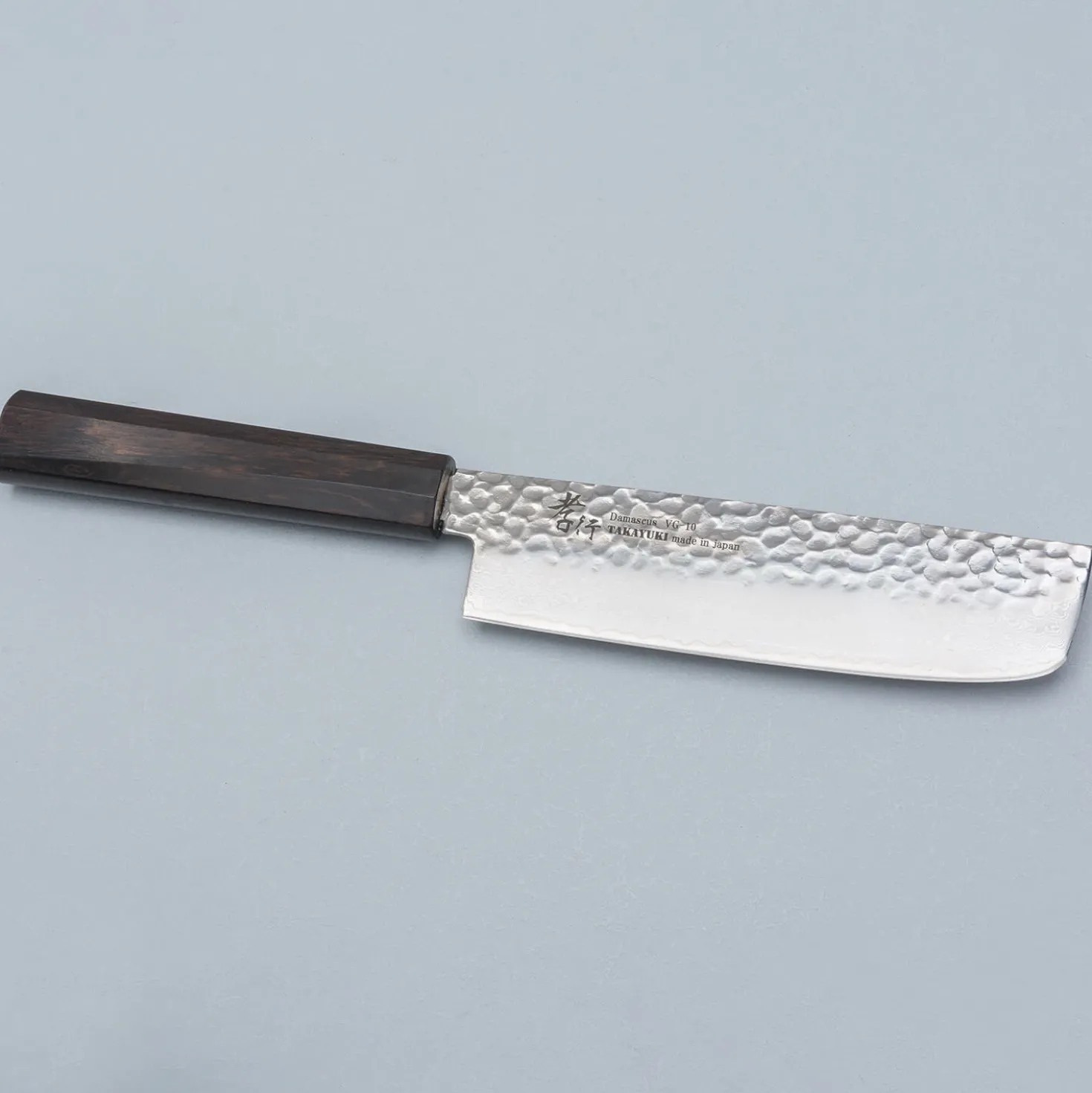 Sakai Takayuki 33 Layer Damascus Ebony Nakiri 16 cm