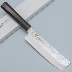 Sakai Takayuki 33 Layer Damascus Ebony Nakiri 16 cm