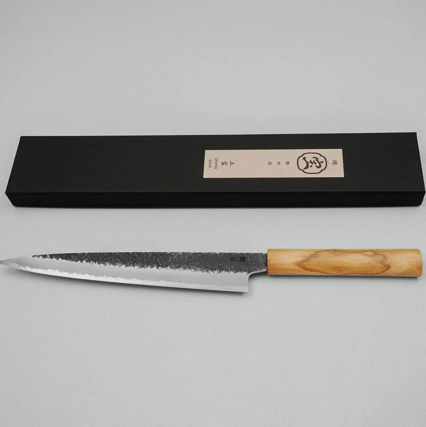 Sakai Takayuki Sanpou Mizu Shirogami #2 Sujihiki 24 cm