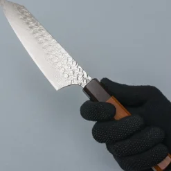 Sakai Takayuki SG2 Damast Tsuchime Kengata 16 cm