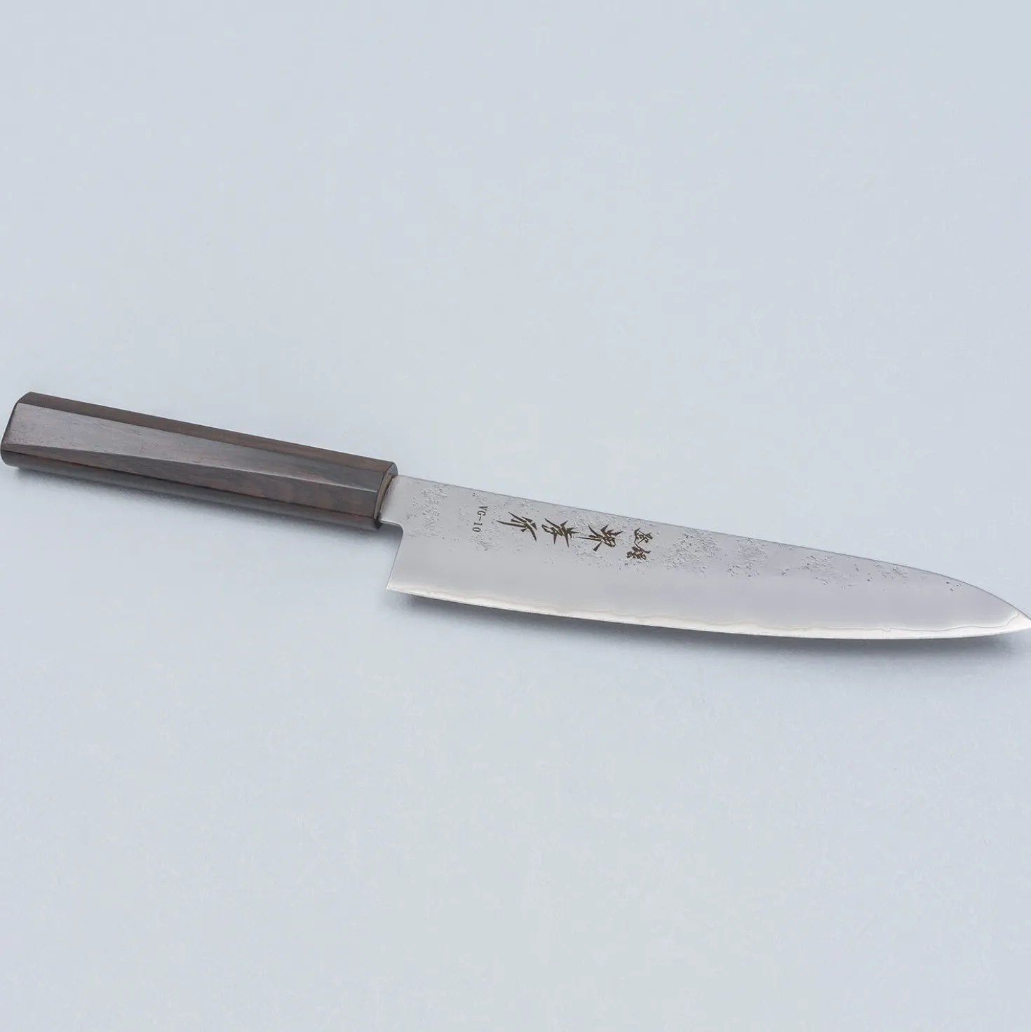 Sakai Takayuki VG10 Nashiji Ebony Gyuto 21 cm