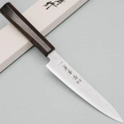 Sakai Takayuki VG10 Nashiji Ebony Petty 15 cm