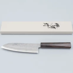 Sakai Takayuki VG10 Nashiji Ebony Santoku 17 cm